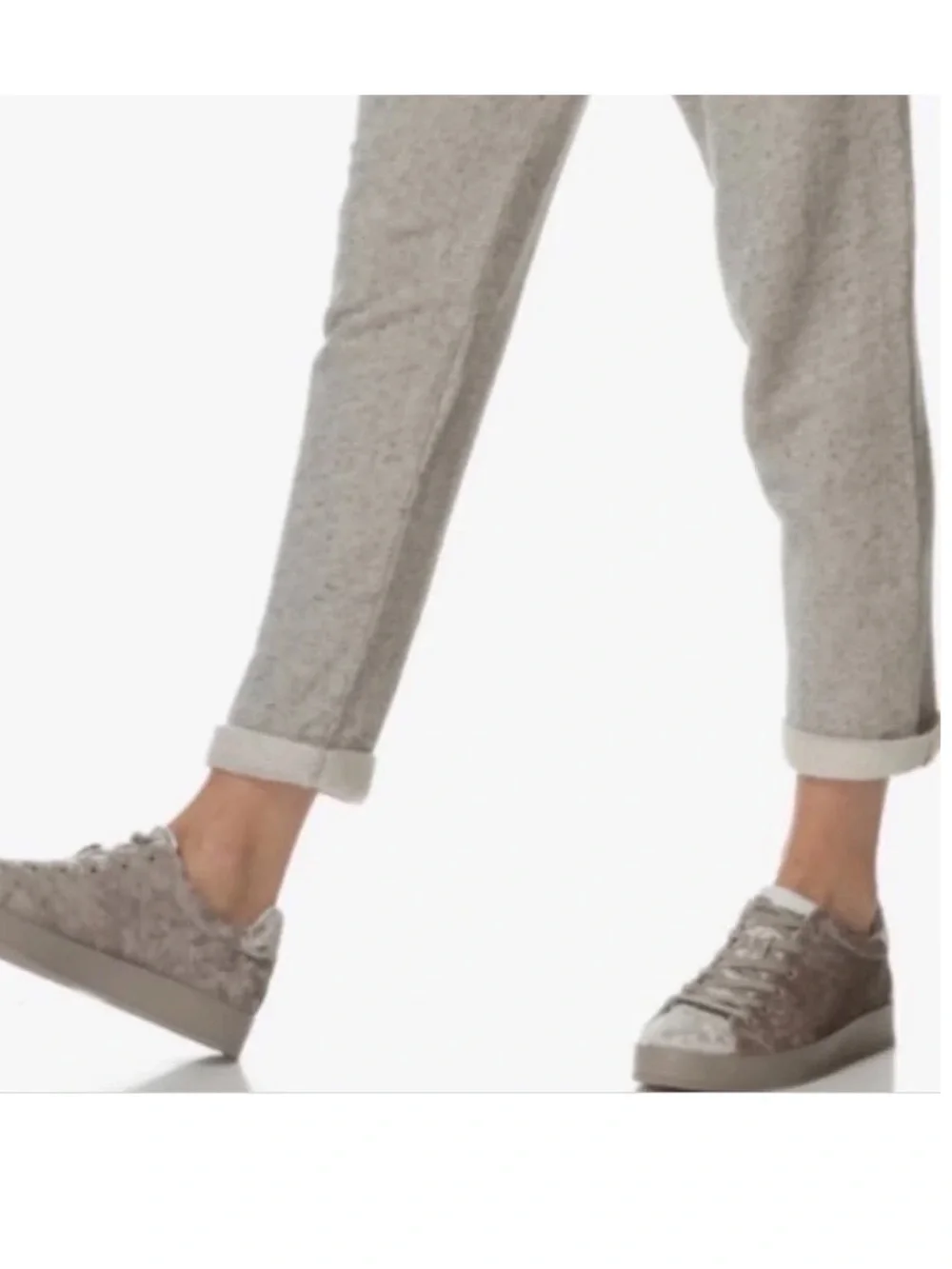 Rag & Bone Crusher Dove Velvet Classic Sneakers, Size 10, New without Tag